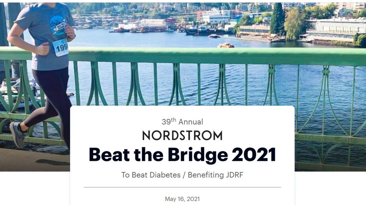 39th Annual Nordstrom Beat the Bridge to Beat Diabetes Seattle Area